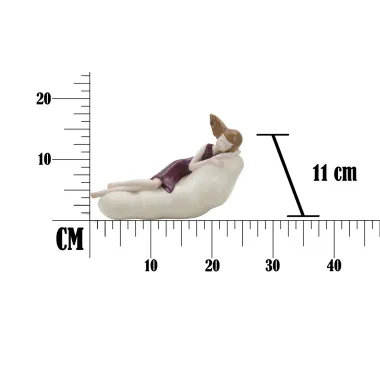 FIGURKA DOLLY NA CHMURCE 25X11X16 cm